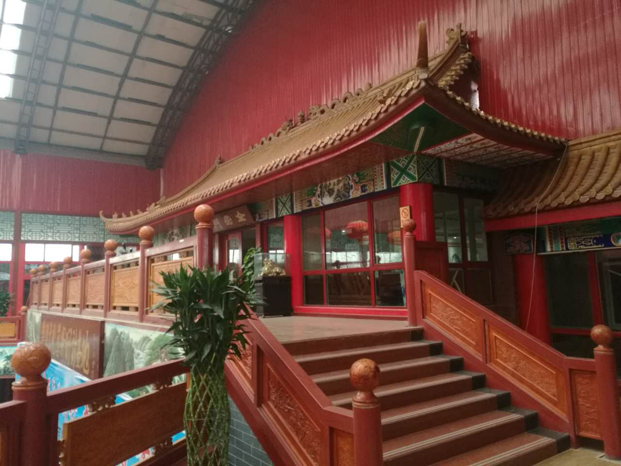 华丽四合院